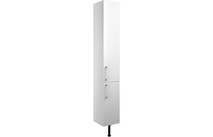 ROWALLAN 300mm 2 Door Tall Unit - White Gloss