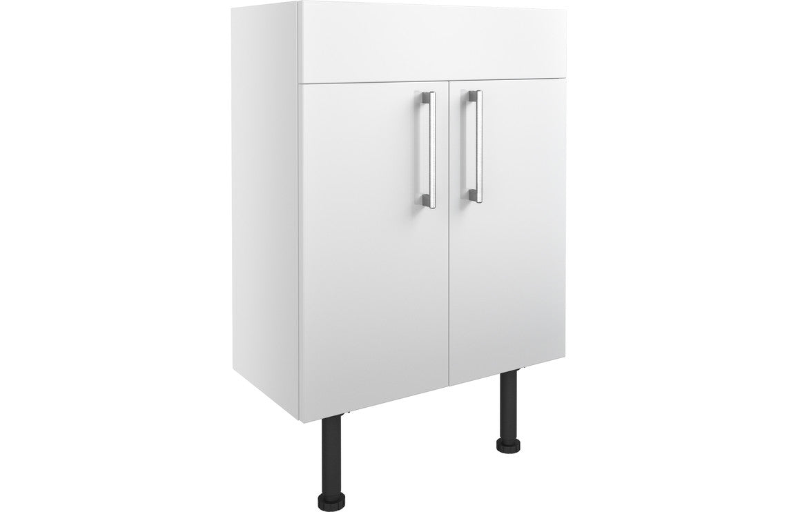 ROWALLAN 600mm Basin Unit - White Gloss