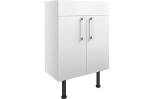 ROWALLAN 600mm Basin Unit - White Gloss