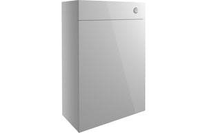 ROWALLAN 600mm WC Unit - Light Grey Gloss