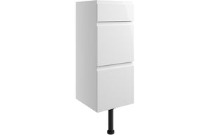 ALLOWAY 300mm 3 Drawer Unit - White Gloss