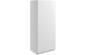ALLOWAY 300mm 1 Door Wall Unit - White Gloss