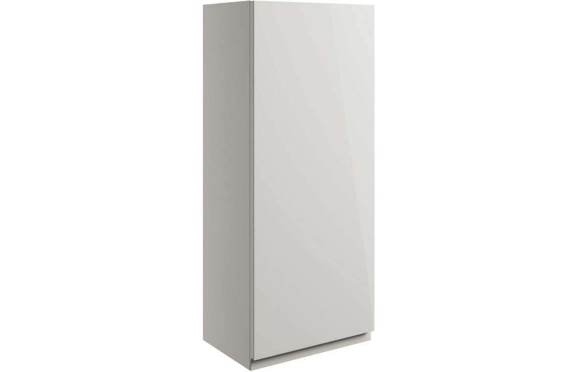 ALLOWAY 300mm 1 Door Wall Unit - Pearl Grey Gloss