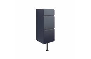ALLOWAY 300mm 3 Drawer Unit - Matt Indigo Blue