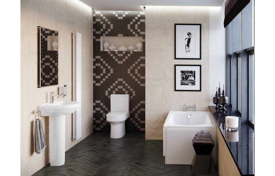 KEARNEY Rimless Back To Wall Comfort Height WC & Soft Close Seat