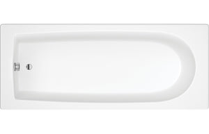 FRESH Round Single End SUPERCAST 1700x750x550mm 0TH Bath with Legs