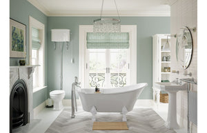 CLYDE 495x445mm 2TH Semi Recessed Basin