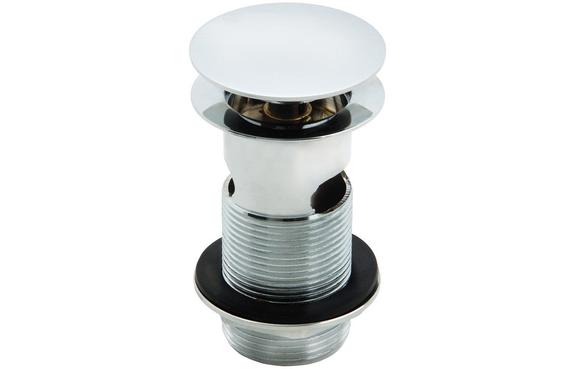 Slotted Mushroom Basin Waste (1.25 inch) - Chrome