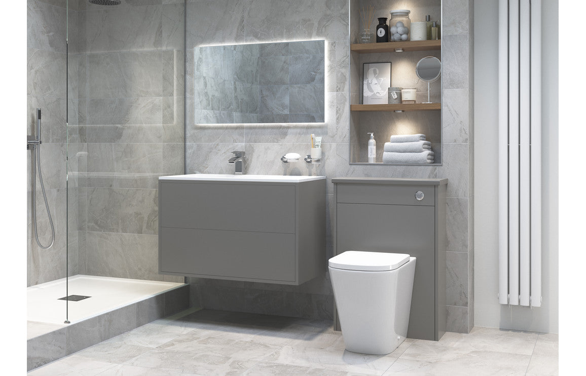 MACLEOD Rimless Back To Wall Comfort Height WC & Soft Close Seat