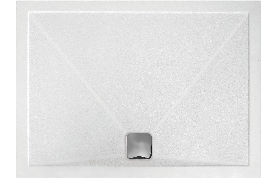 Anti-Slip Shower Tray Waste & Cover - Chrome