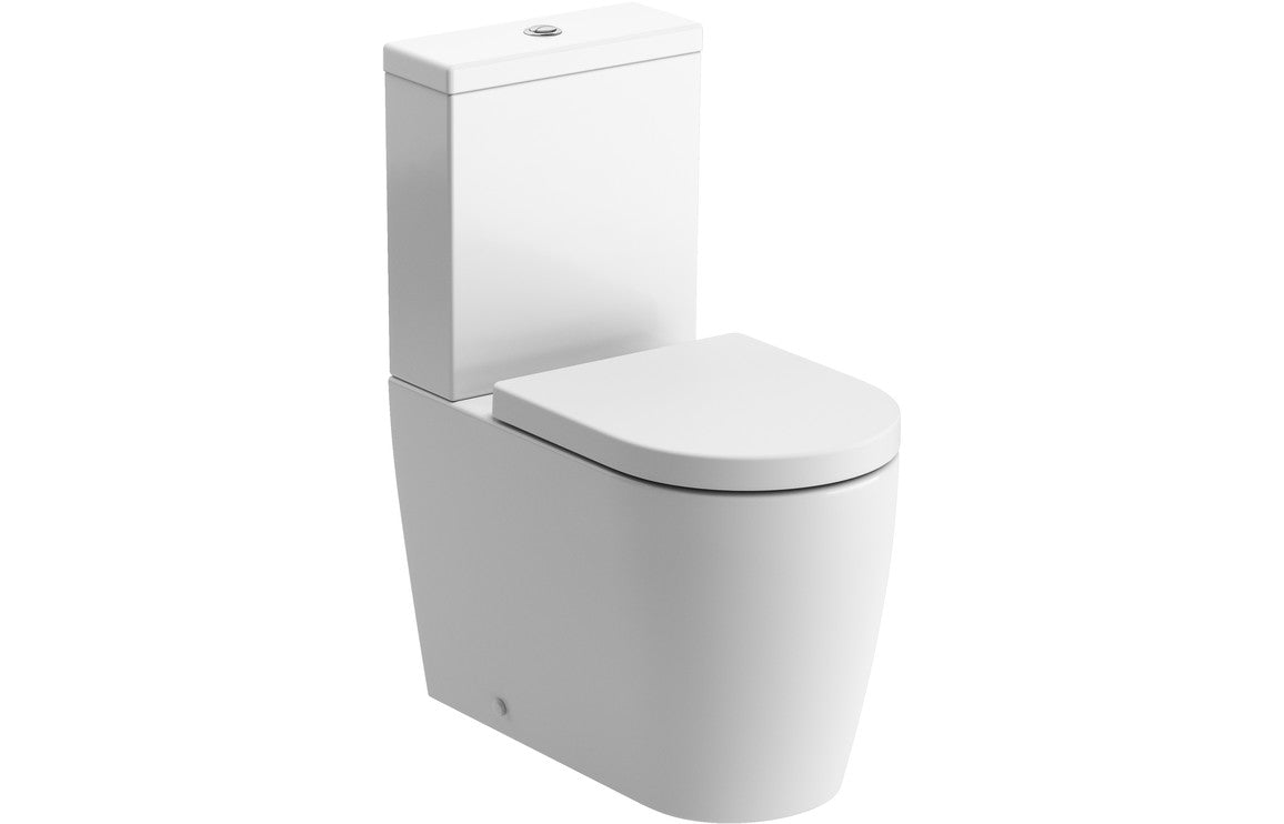 ORKNEY Close Coupled Fully Shrouded WC & Soft Close Seat