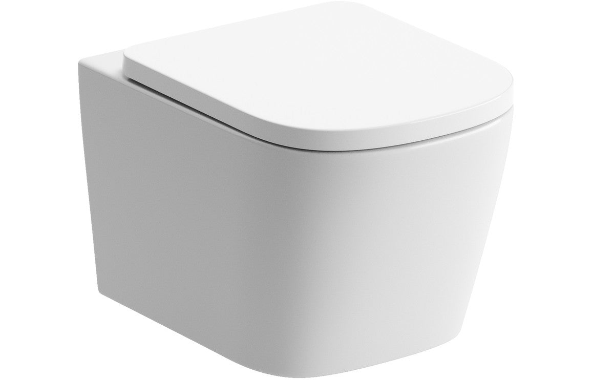 MACLEOD Rimless Wall Hung WC & Soft Close Seat