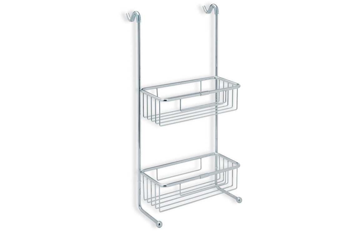 CRADLE 2-Tier Shower Caddy - Chrome