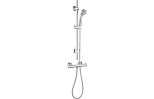 CLARITY Thermostatic Bar Mixer Shower - Chrome