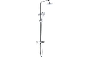 OASIS Round Thermostatic Bar Mixer w/Riser Kit - Chrome