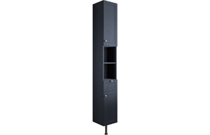 CARRICK 300mm 2 Door Tall Unit - Indigo Ash
