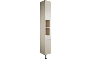 CARRICK 300mm 2 Door Tall Unit - Matt Latte