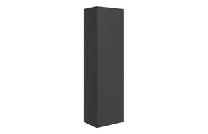 GAILES 350mm Wall Hung 1 Door Tall Unit - Matt Graphite Grey