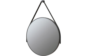 ASPECT 600mm Round Mirror - Matt Black