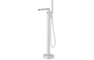 SPRING Floor Standing Bath/Shower Mixer - Chrome