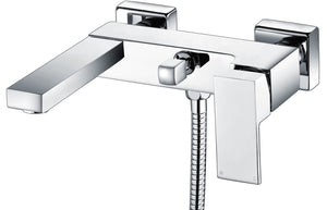 SCAPA Wall Mounted Shower Mixer & Shower Kit - Chrome