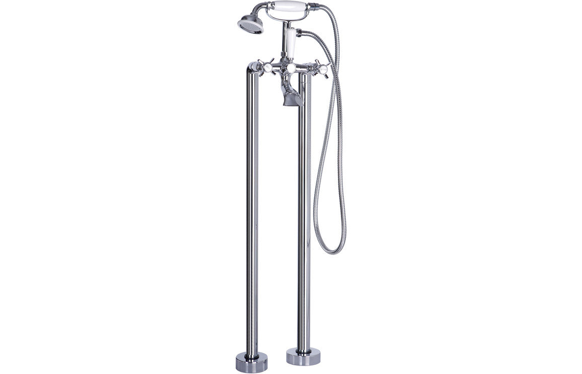 BUCHANAN Floor Standing Bath/Shower Mixer - Chrome