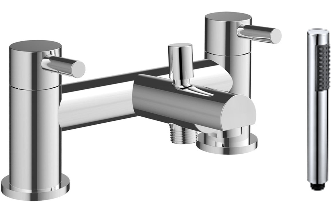 ATHOL Bath/Shower Mixer & Bracket - Chrome
