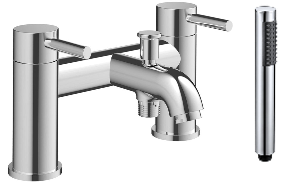 SCOTIA Bath/Shower Mixer & Bracket - Chrome