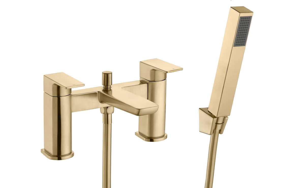 DEWAR Bath/Shower Mixer - Brushed Brass