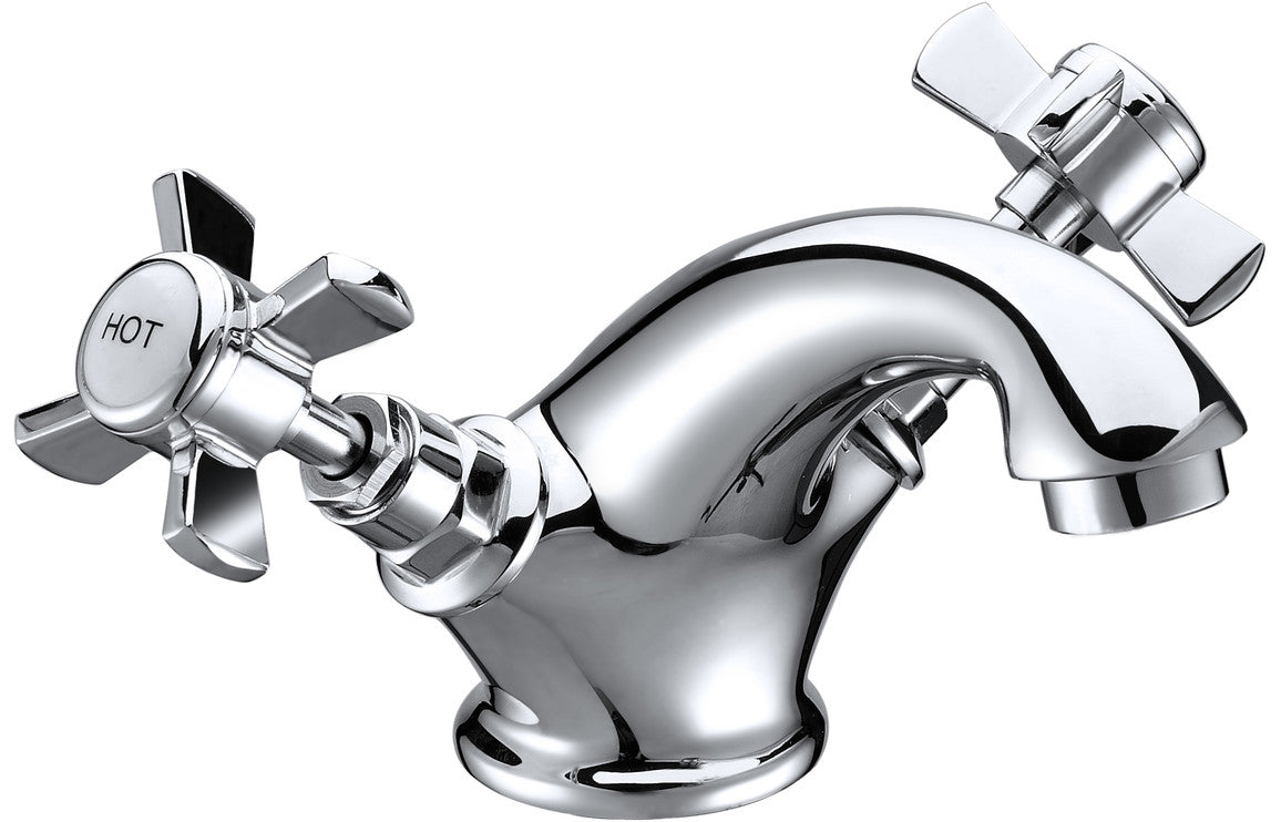 BUCHANAN Basin Mixer & Waste - Chrome