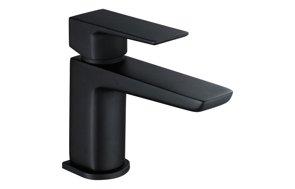 DEWAR Cloakroom Basin Mixer & Waste - Matt Black