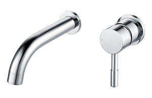 SCOTIA Wall Mounted Basin Mixer - Chrome