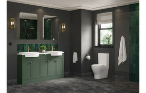 SOLWAY 555x435mm 1TH Semi Recessed Basin